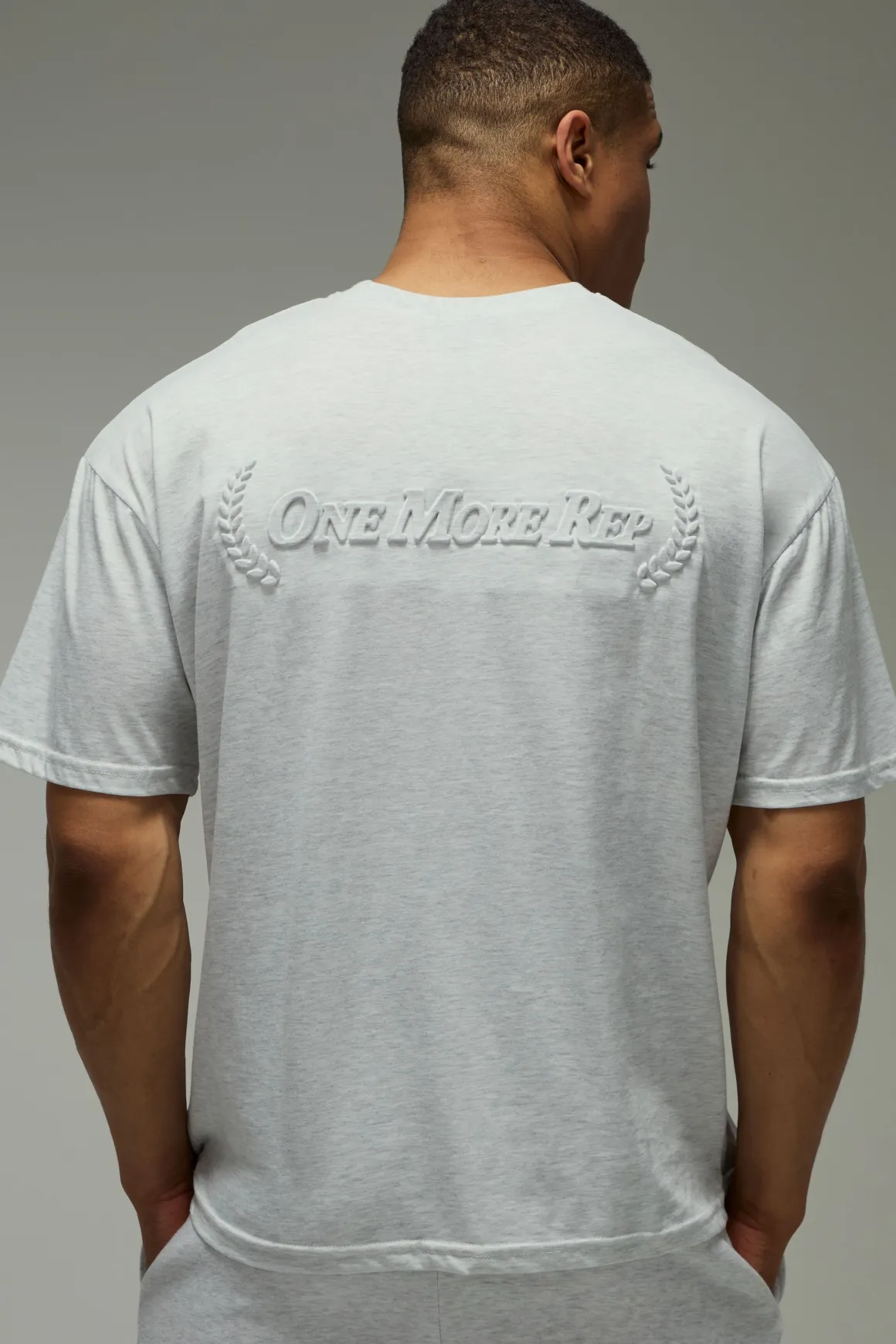 T-shirt Oversize Gaufré One More Rep