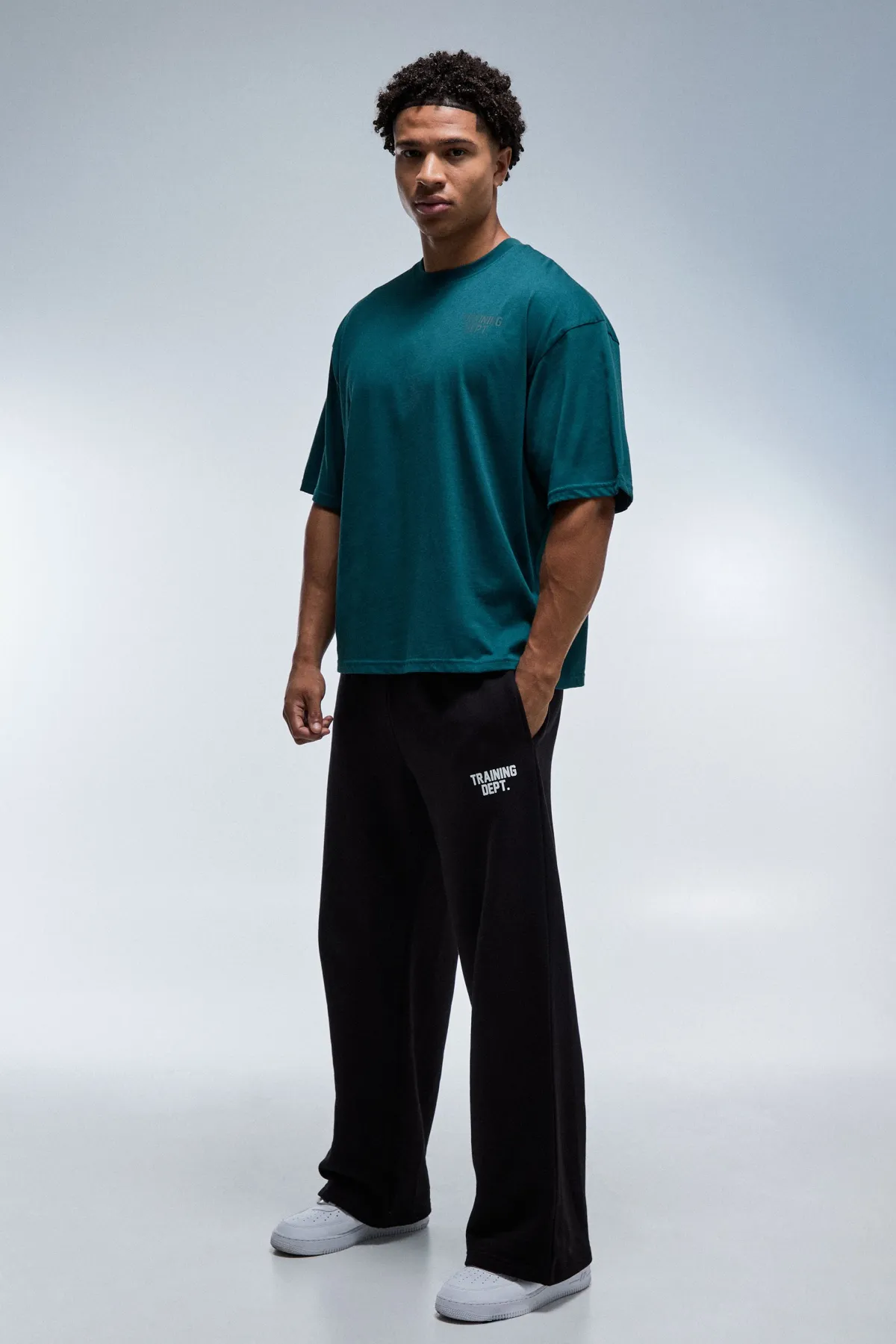 boohooMAN T-shirt Oversize Gaufré Training Dept<Femme Tout Afficher Activewear|Athleisure