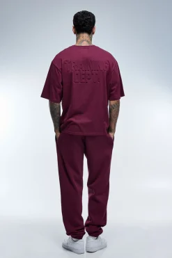 boohooMAN T-shirt Oversize Gaufré Training Dept Tall<Femme Tout Afficher|Tout Afficher Activewear