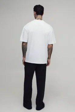 T-shirt Oversize Grande Taille Broderie Florale