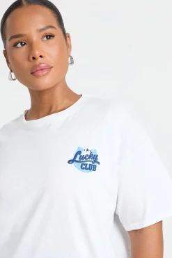 T-shirt Oversize Grande Taille Lucky Girl