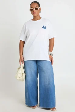 T-shirt Oversize Grande Taille Lucky Girl