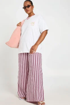 boohoo T-shirt Oversize Grande Taille Club Des Amoureux Du Matcha<Femme Tops