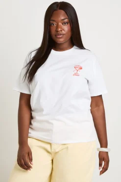 T-shirt Oversize Grande Taille Motif Cowgirl Social