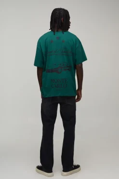 T-shirt Oversize Grand Prix De Monte-carlo