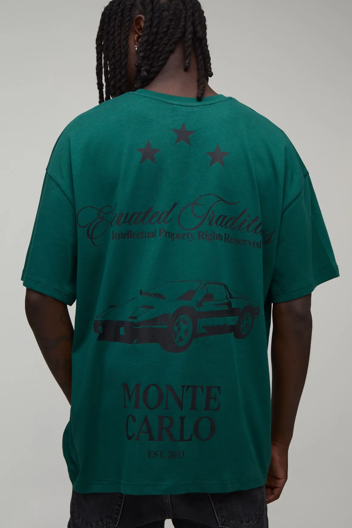 T-shirt Oversize Grand Prix De Monte-carlo