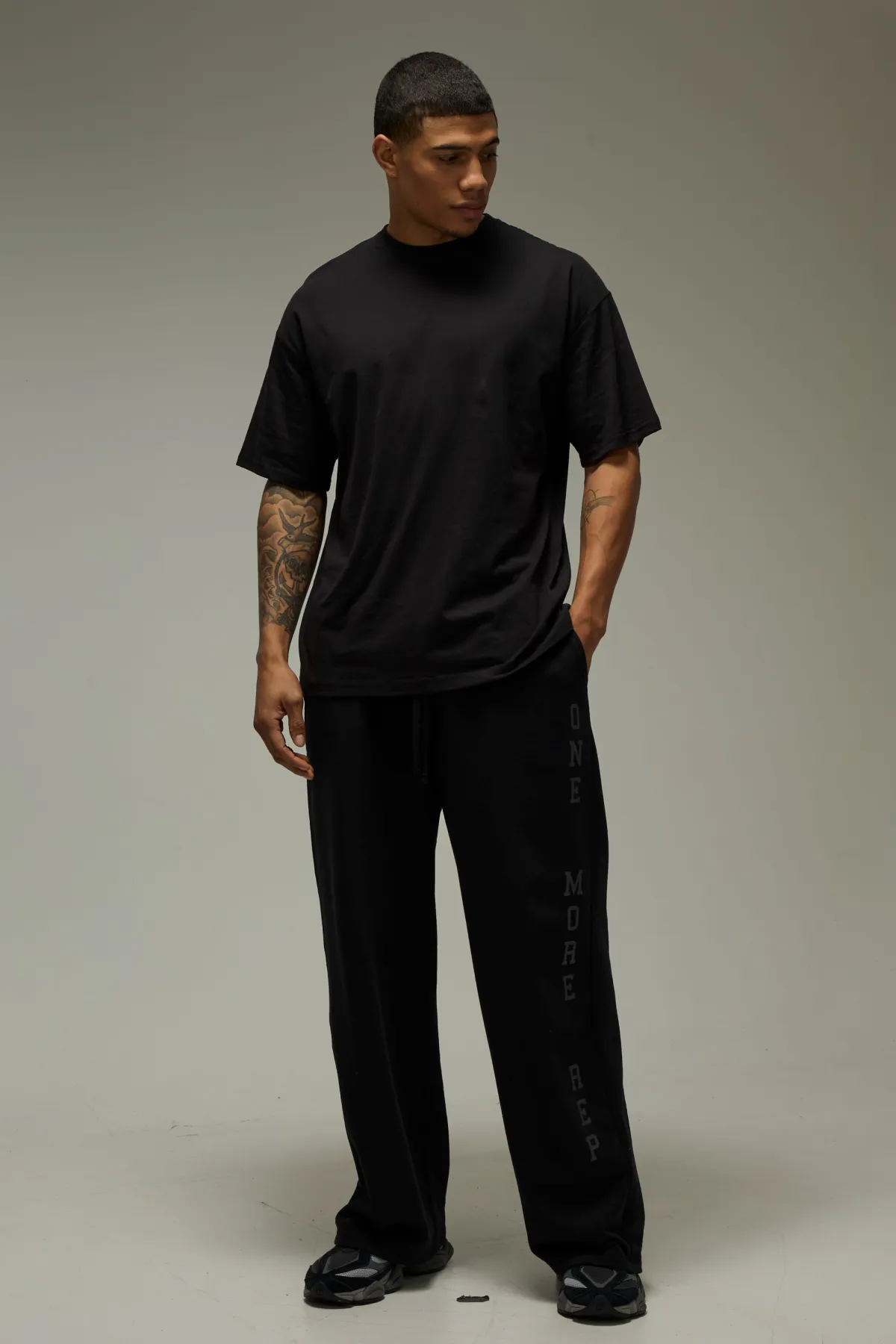 boohooMAN T-Shirt Oversize Homme Active No Days Off Tête de Mort<Femme Tout Afficher Activewear|Athleisure