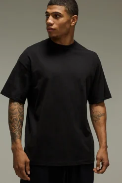 boohooMAN T-Shirt Oversize Homme Active No Days Off Tête de Mort<Femme Tout Afficher Activewear|Athleisure
