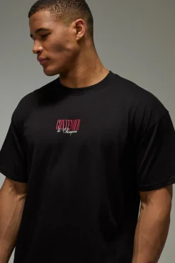 T-shirt Oversize Homme Boxe Active