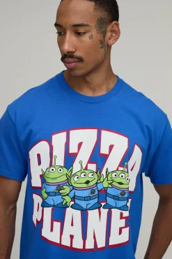 T-shirt Oversize Imprimé Alien Pizza Toy Story Sous Licence