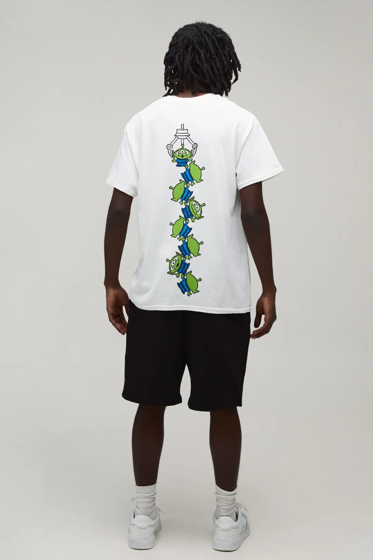 boohooMAN T-shirt Oversize Imprimé Aliens Toy Story Pixar Sous Licence<Homme Nouveautés Grande Taille|Tout Afficher
