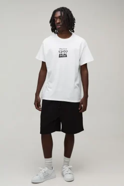 boohooMAN T-shirt Oversize Imprimé Aliens Toy Story Pixar Sous Licence<Homme Nouveautés Grande Taille|Tout Afficher