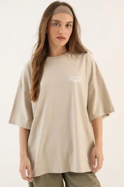 T-shirt Oversize Imprimé Bien-être Et Sports Outdoor Dsgn Studio