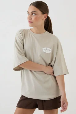 T-shirt Oversize Imprimé Bulles Sport Dsgn Studio