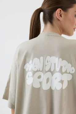 T-shirt Oversize Imprimé Bulles Sport Dsgn Studio