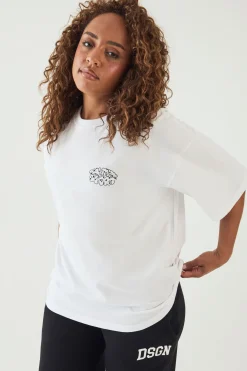 T-shirt Oversize Imprimé Bulles À Pois Dsgn Studio