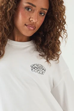 T-shirt Oversize Imprimé Bulles À Pois Dsgn Studio