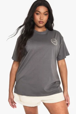 T-shirt Oversize Imprimé Club Café Du Dimanche Plus