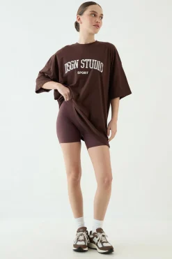 T-shirt Oversize Imprimé Collegiate Dsgn Studio