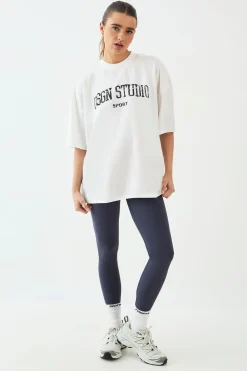 T-shirt Oversize Imprimé Collegiate Dsgn Studio