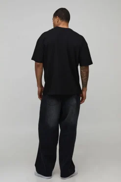 T-Shirt Oversize à Imprimé Diamant