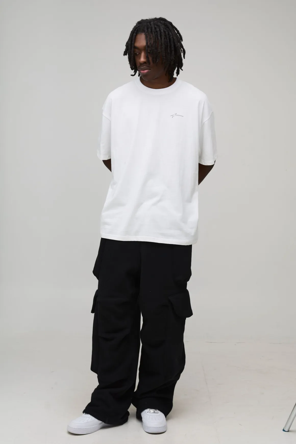 T-shirt oversize imprimé graffiti BHM