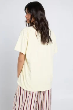 boohoo T-shirt Oversize Imprimé Hibiscus Noir<Femme Tops