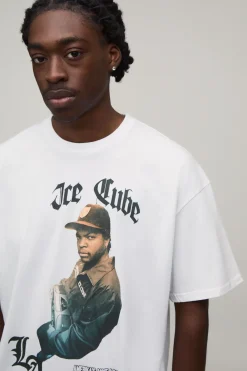 T-shirt Oversize Imprimé Licence Ice Cube
