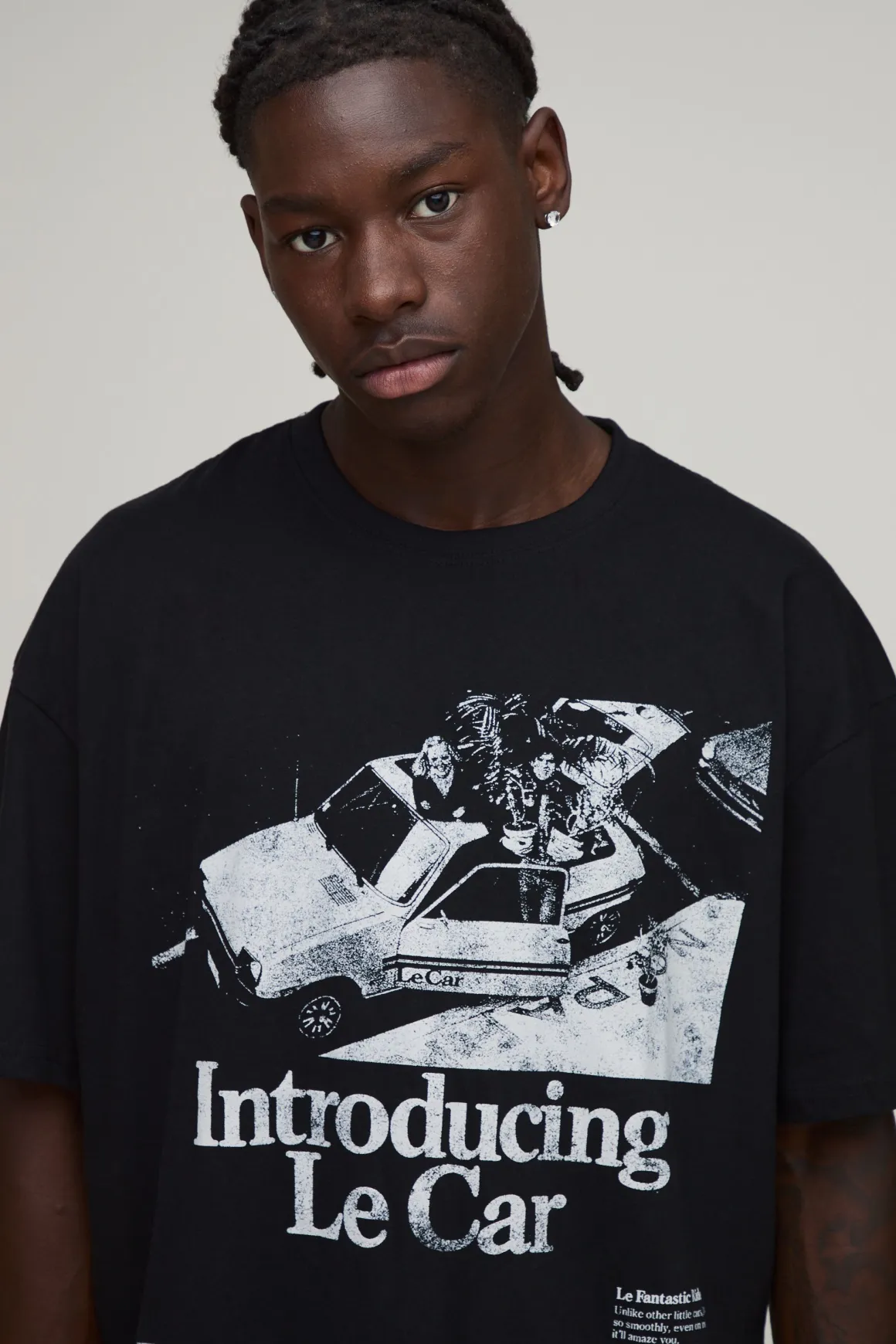 T-shirt Oversize Imprimé Licence Renault