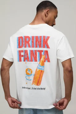 T-shirt Oversize Imprimé Licence Fanta