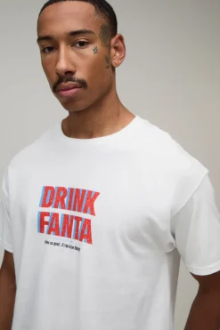 T-shirt Oversize Imprimé Licence Fanta