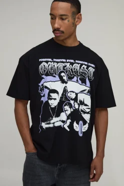 T-shirt Oversize Imprimé Licence Outkast