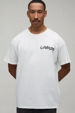 boohooMAN T-shirt Oversize Imprimé Licence Mandalorian<Homme T-Shirts Impriméstendances|T-Shirts