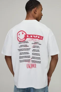 T-shirt Oversize Imprimé Licence Tournée Nirvana
