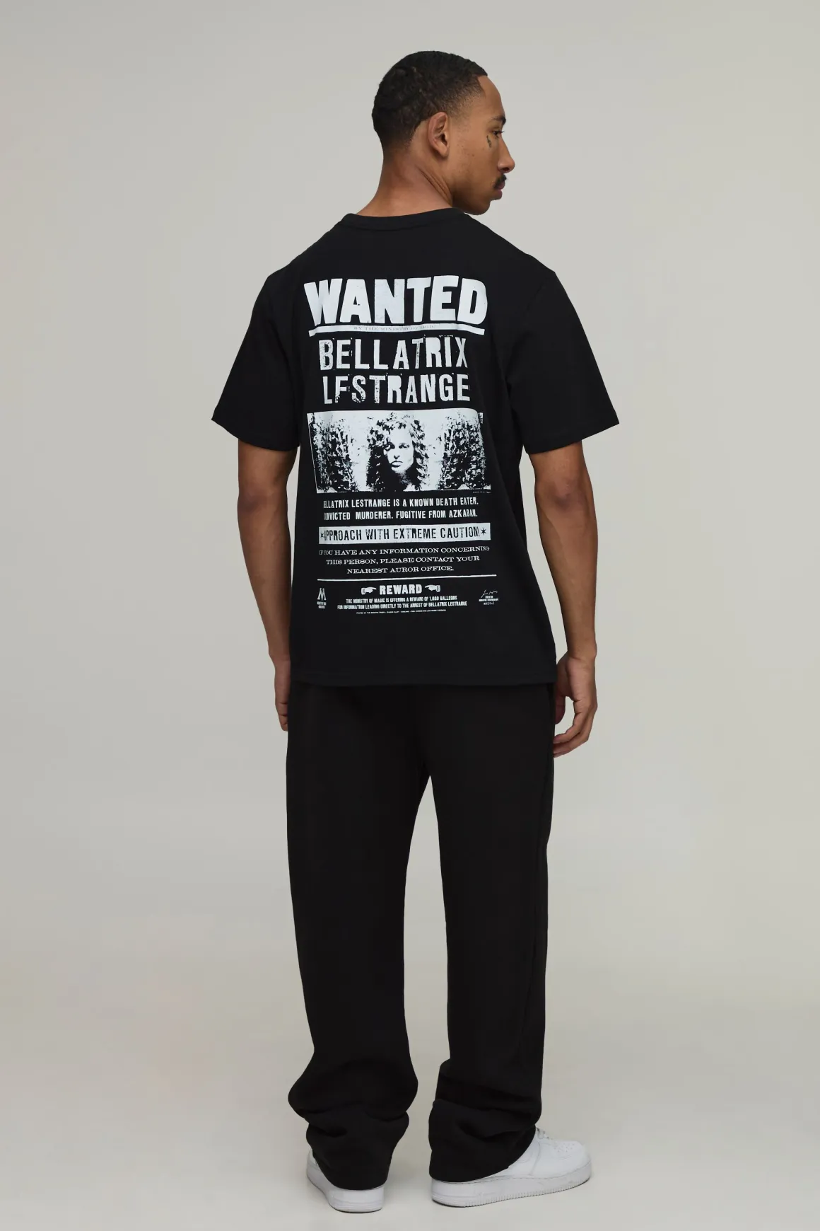 T-shirt Oversize Imprimé Licence Harry Potter Wanted