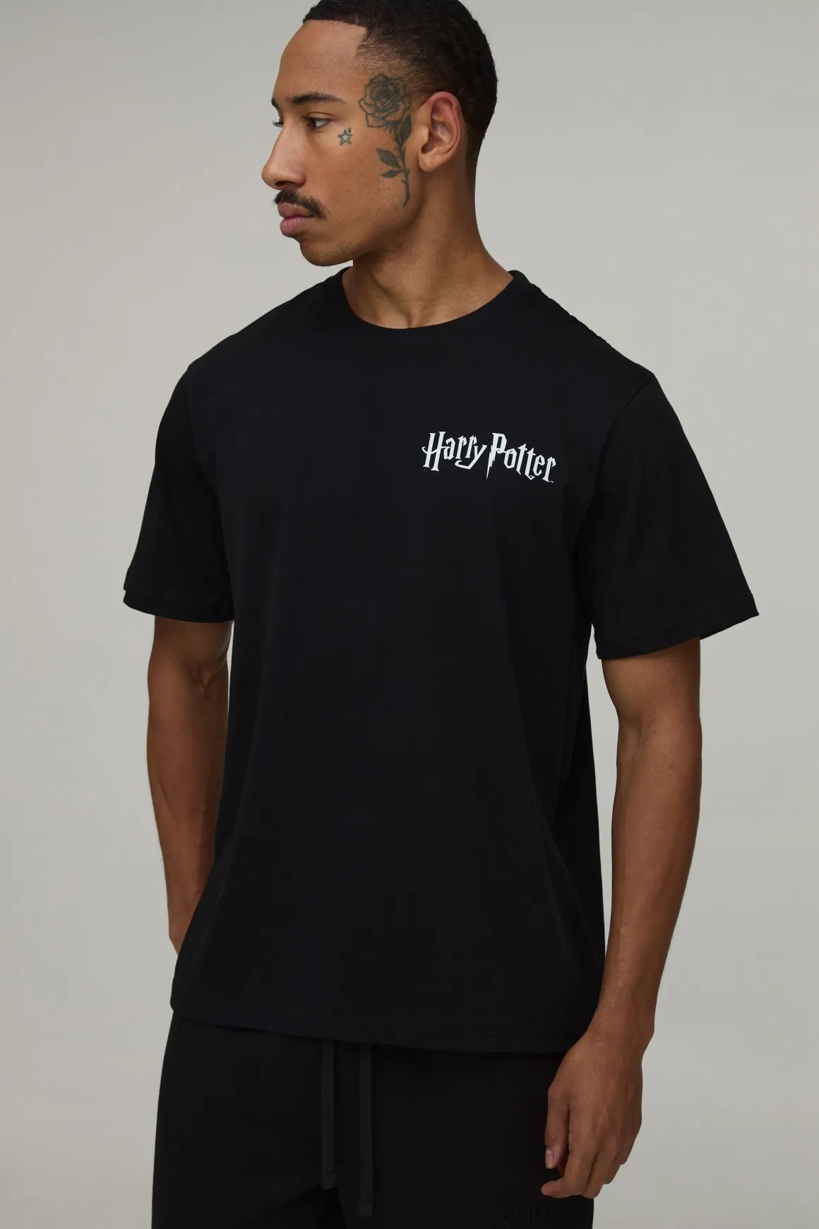 T-shirt Oversize Imprimé Licence Harry Potter Wanted