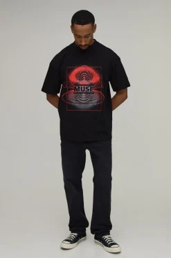 T-shirt Oversize Imprimé Licence Muse