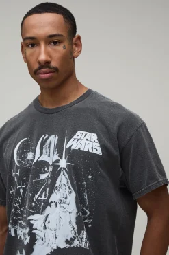 T-shirt Oversize Imprimé Licence Star Wars