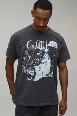 T-shirt Oversize Imprimé Licence Star Wars