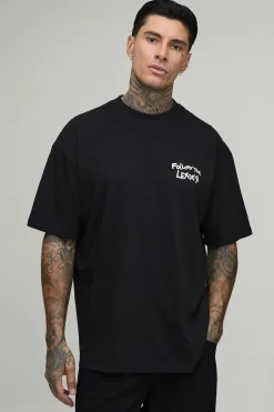 T-shirt Oversize Imprimé Licence Korn Grande Taille