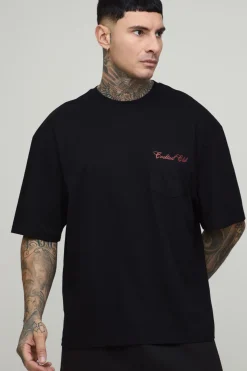 T-shirt Oversize Imprimé Manhattan Pour Homme Grand