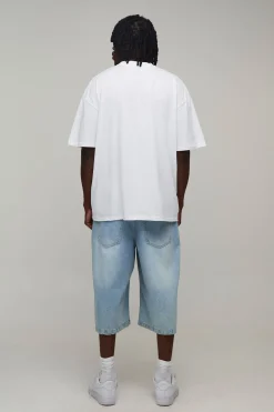 boohooMAN T-shirt Oversize Imprimé Monte Carlo Pour Homme Grand<Homme Tout Afficher|Tout Afficher