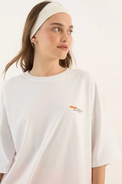 T-shirt Oversize Imprimé Outdoors Dsgn Studio