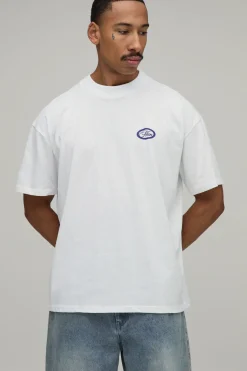 T-shirt Oversize À Imprimé Ovale French Riviera