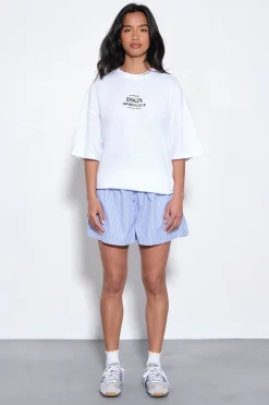 T-shirt Oversize À Imprimé Palmier Dsgn Studio