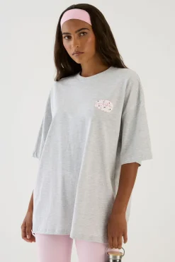 T-shirt Oversize Imprimé Pois Bulles Dsgn Studio