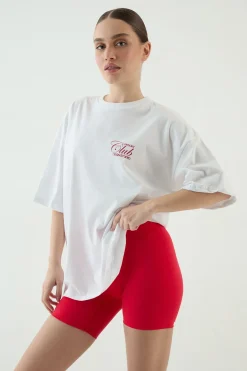 DSGN Studio T-shirt Oversize Imprimé Resort Club<Femme Dsgn Studio|Tops