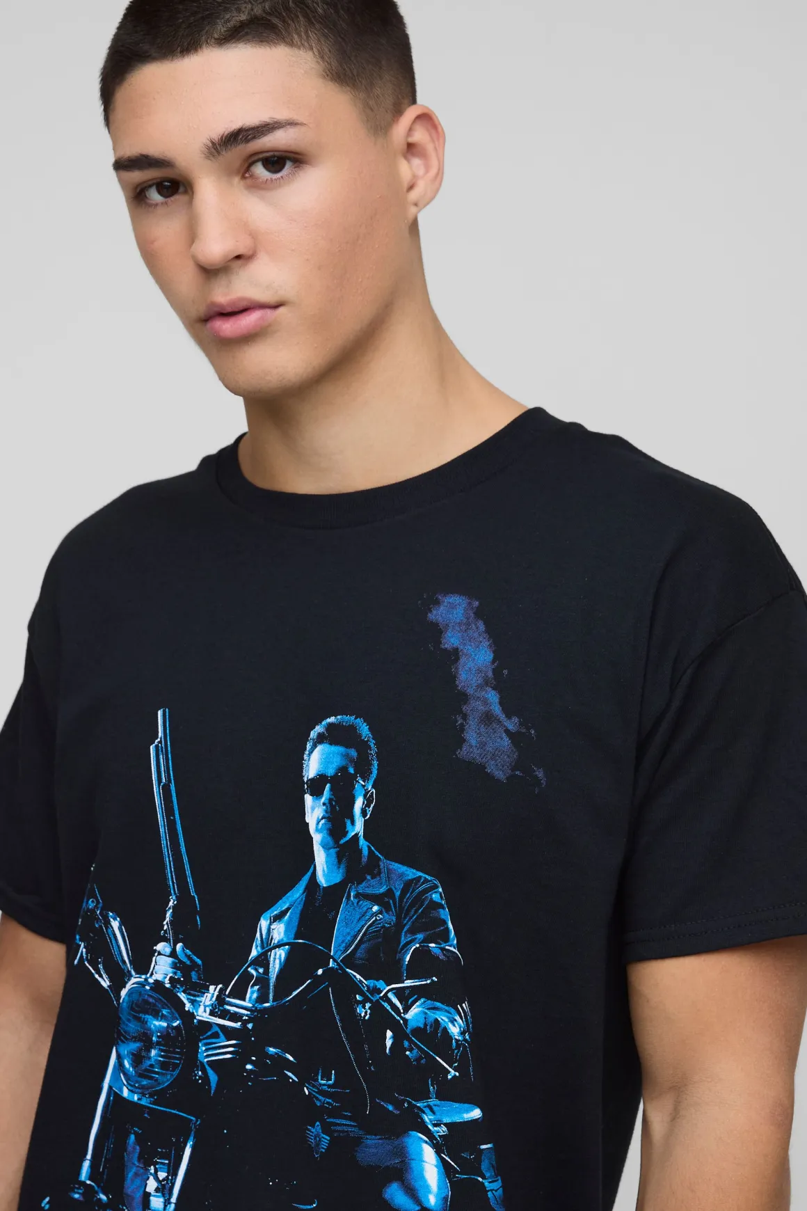 T-shirt oversize imprimé sous licence The Terminator