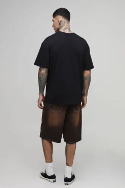 T-shirt Oversize Imprimé Sous Licence Chris Stapleton Coupe Tall