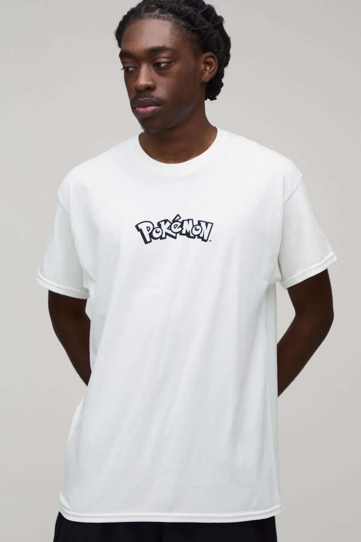 T-shirt Oversize À Imprimé Sous Licence Pokémon Mewtwo